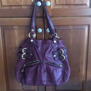 Leather tote by B.Makowsky